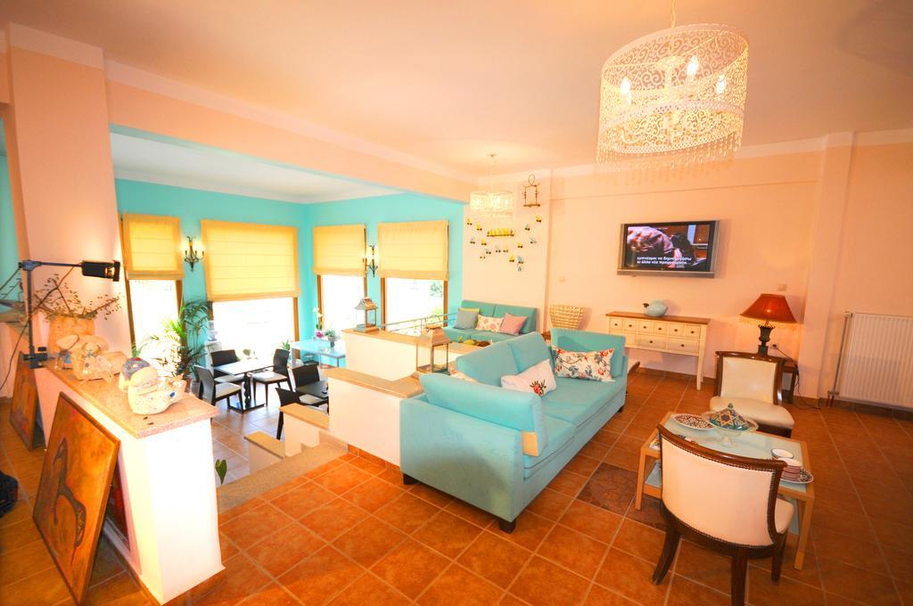 Aethrio Guesthouse Souvala Bagian luar foto